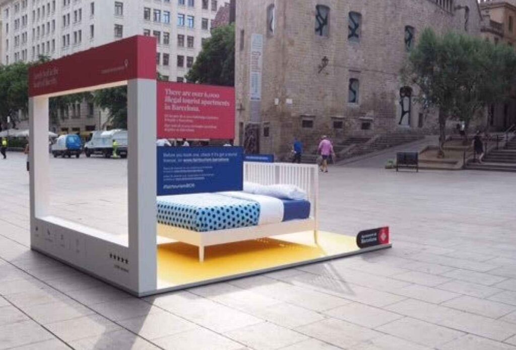 Street Marketing Outdoor Advertising Barcelona